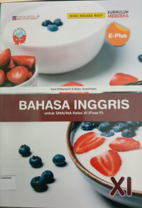 Image of Bahasa Inggris untuk SMA/MA Kelas XI (Fase F)