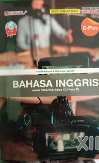 Image of Bahasa Inggris ntuk SMA/MA Kelas XII (Fase F)