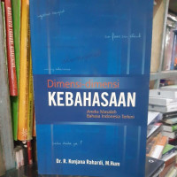 Image of Dimensi-dimensi Kebahasaan : Aneka Masalah Bahasa Indonesia Terkini