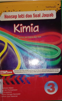 Image of Konsep Inti dan Soal Jawab Kimia Untuk Kelas XII SMA dan MA