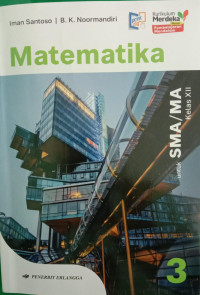 Image of Matematika untuk SMA/MA/ Kelas XII