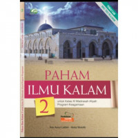Image of Paham Ilmu Kalam 2 untuk Kelas XI madrasah Aliyah Program Keagamaan