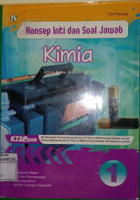 Image of Konsep Inti dan Soal Jawab Kimia untuk Kelas x SMA dan MA