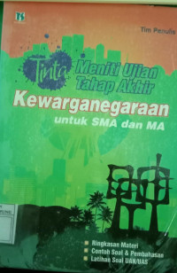 Image of Tinta Meneliti Ujian Tahap Akhir Kewarganegaraan untuk SMA dan MA